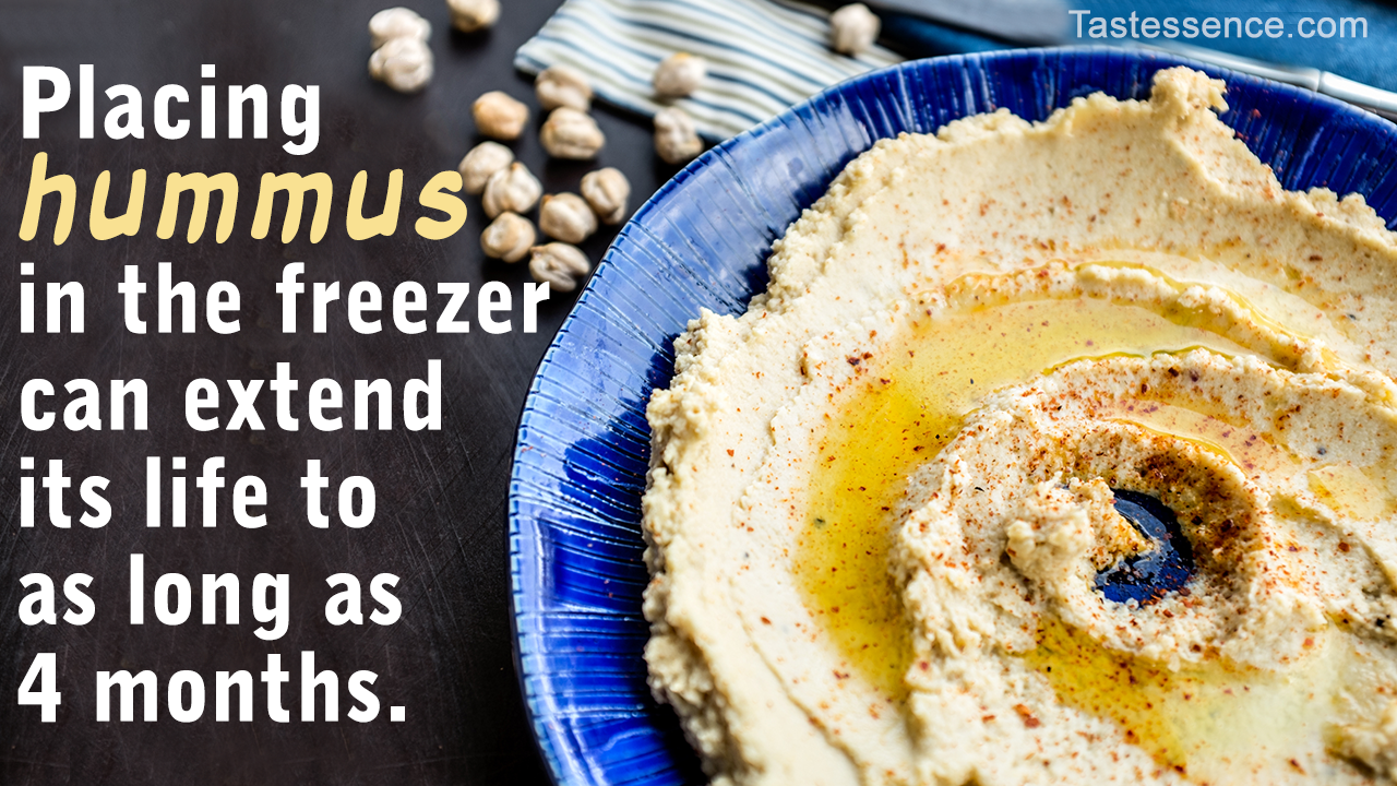 How to Freeze Hummus