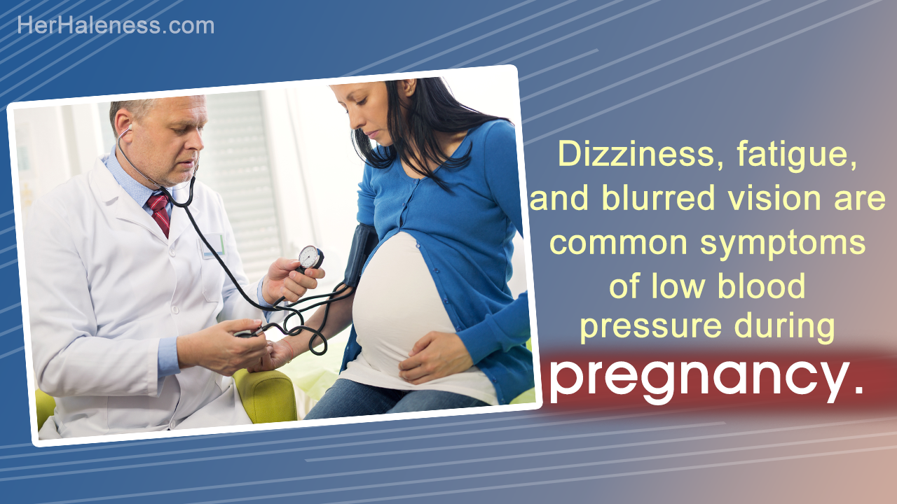Low Blood Pressure During Pregnancy