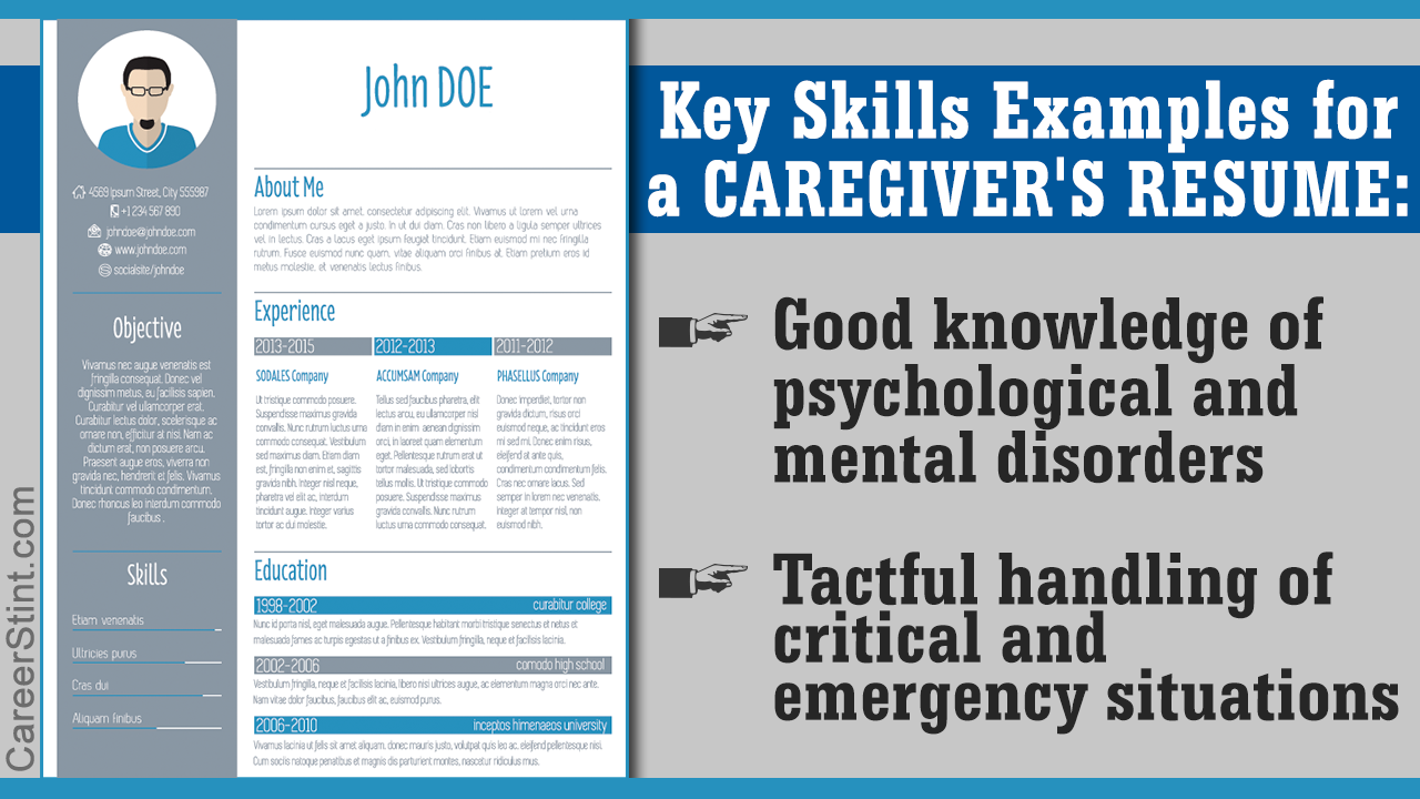 How to Write a Caregiver Resume