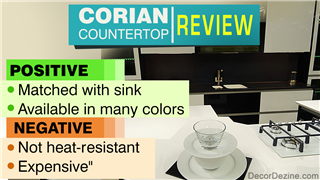 How to install corian countertops