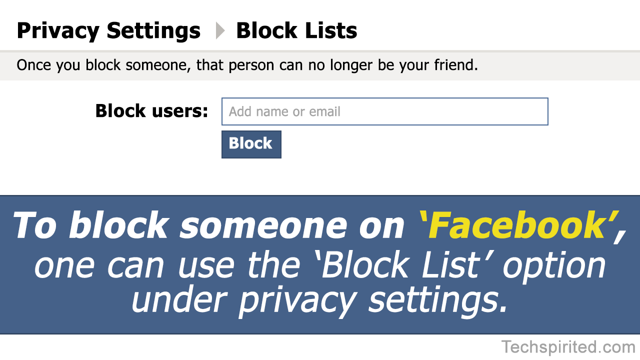 Someone on happens what facebook block i when How To