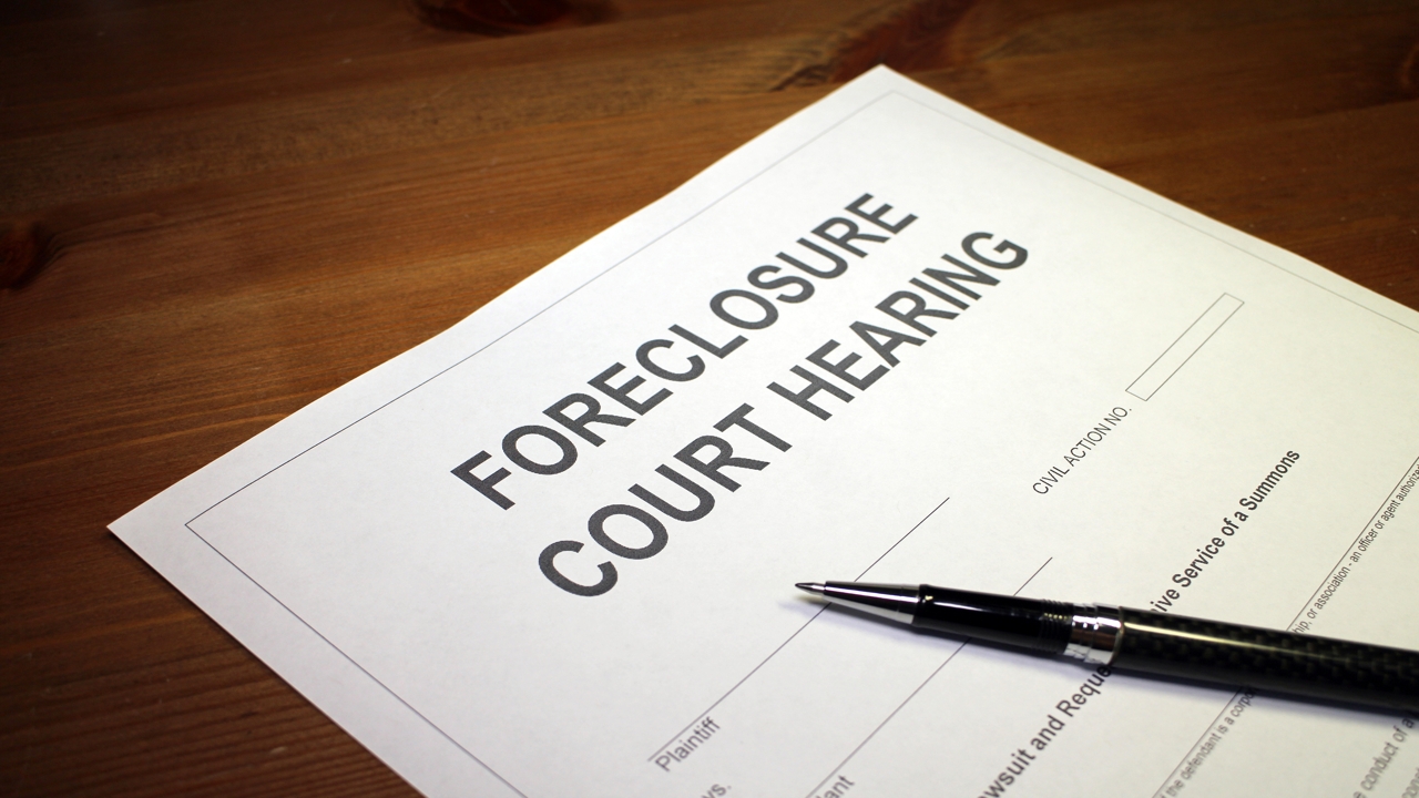 Foreclosure Notice Sample