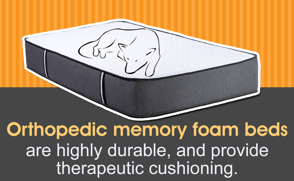 Orthopedic Memory Foam Dog Beds