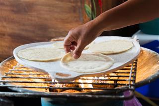 Handmade tortillas