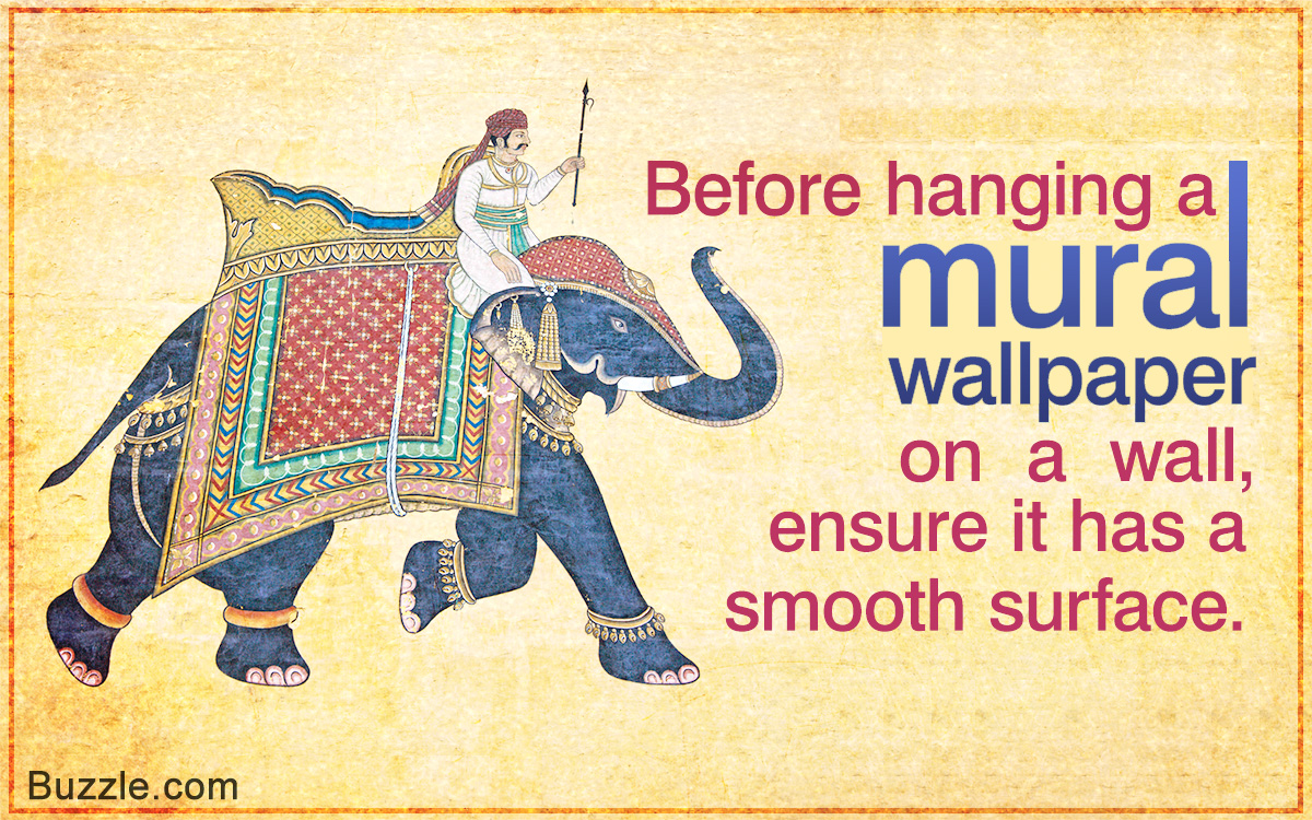 How to Hang a Mural Wallpaper