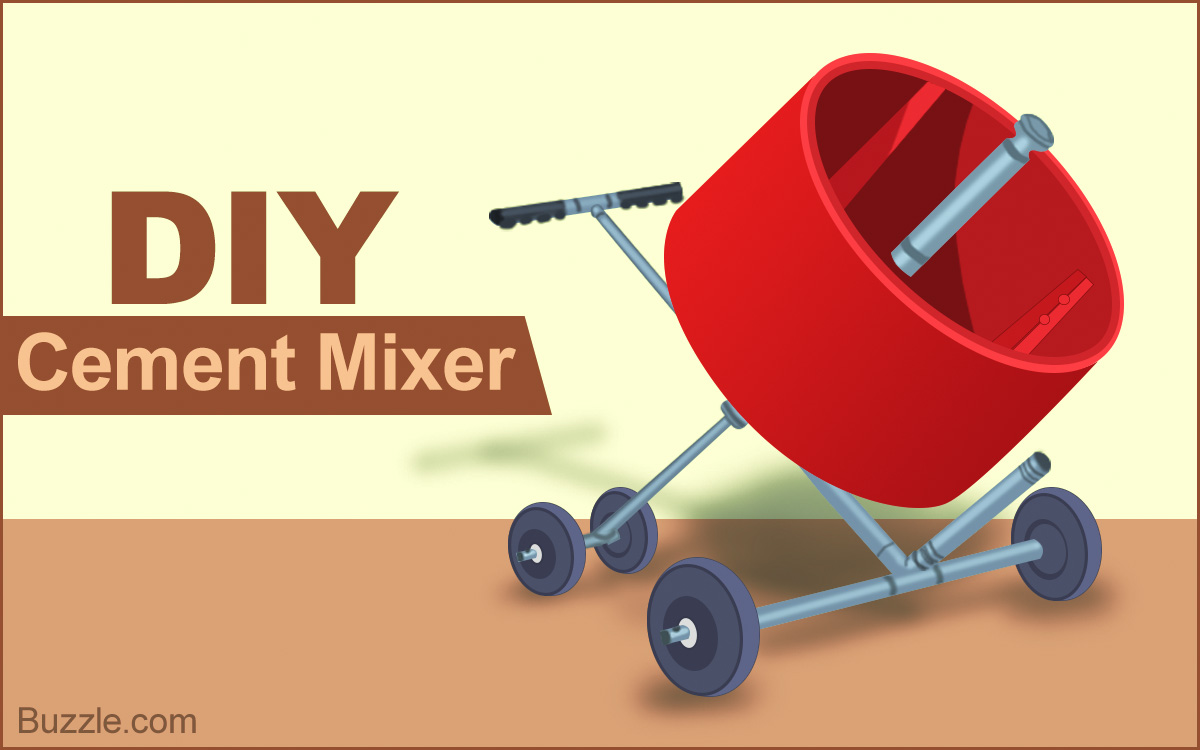 Homemade Cement Mixer