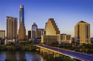 Austin Texas Cityscape Skyline