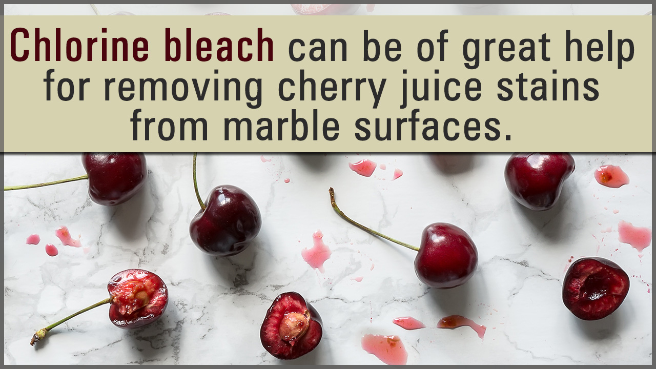 Cherry Juice Stain Removal