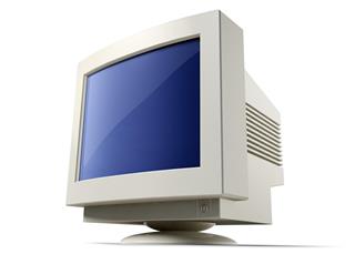 Obsolete computer display