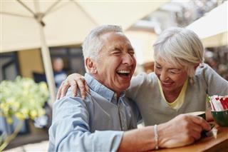 The secret to a happy marriage? Live, laugh and love