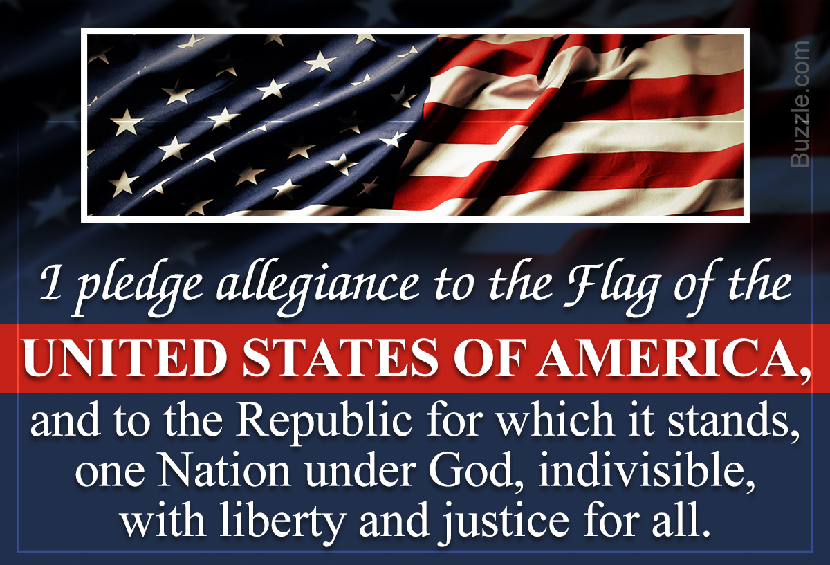Pledge of Allegiance Words
