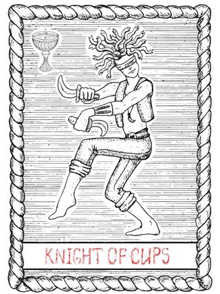 Knight of cups tarot card