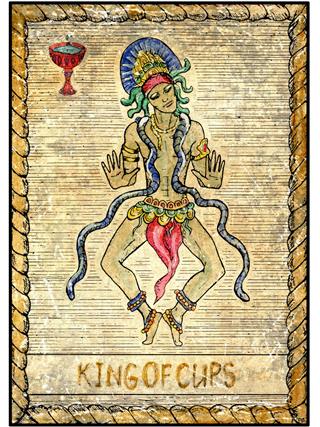 King of cups tarot card