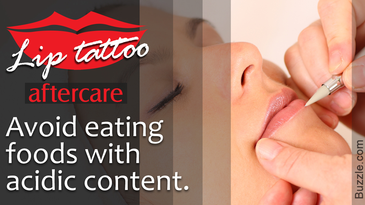Lip Tattoo Aftercare