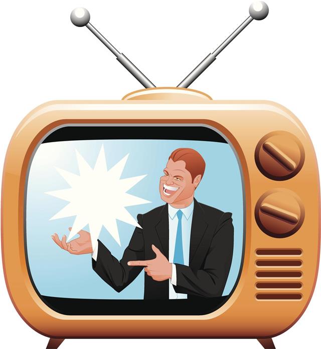 product advertising on television