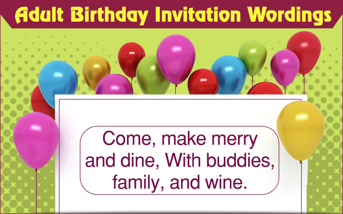 Birthday Party Invitation Wording Samples To Choose From Birthday Frenzy