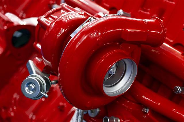 Turbocharger of Red Engine
