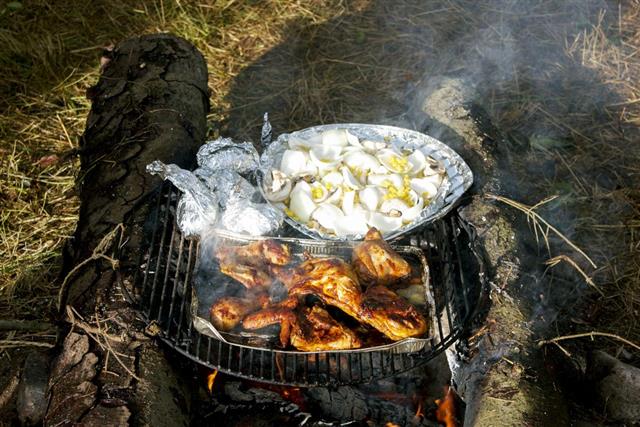 Campfire food