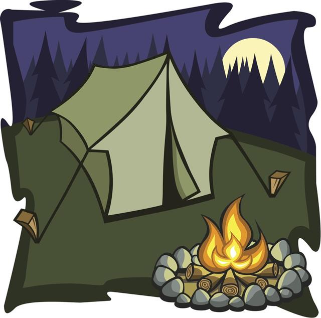 Campsite with Tent