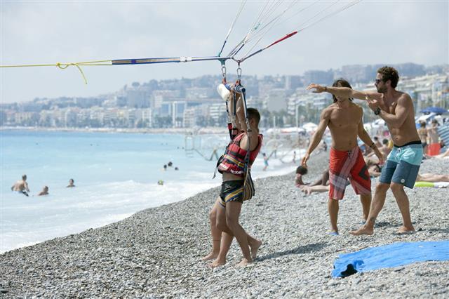 Parasailing In Cote Dazur French Riviera