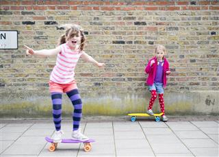 Little Skater Girls
