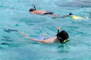 Snorkeling In Aitutaki Lagoon