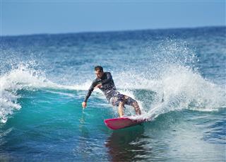 Surfing In Kauai Hawaii