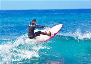 Surfing In Kauai Hawaii