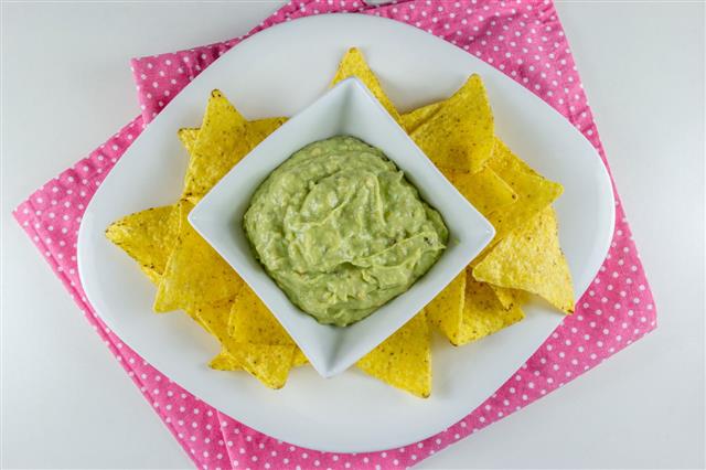 Guacamole With Chips