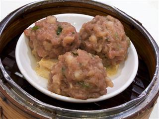Minced Meat Ball With Water Chestnut