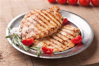 Grilled Chicken Breasts With Rosemary