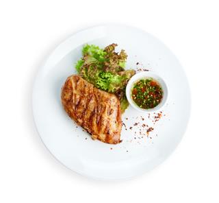 Restaurant Food Chicken Fillet Grilled Steak