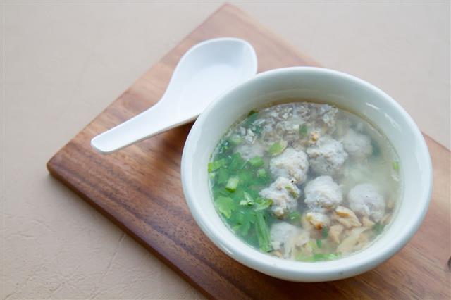 Rice Boiled With Pork