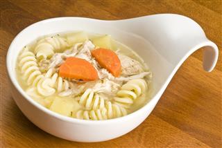 Homemade Chicken Soup With Pasta