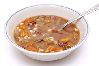 Bowl Vegetable Beef Soup