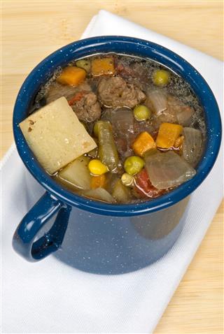 Homemade Beef And Vegetable Soup