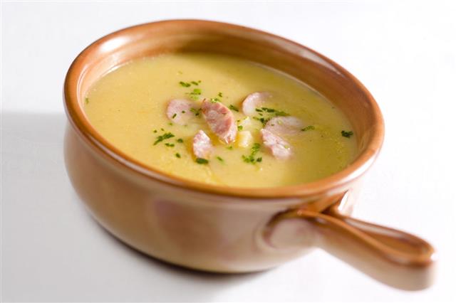 Kohlrabi Cream Soup