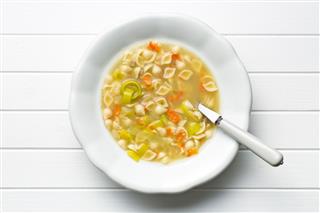 Vegetable Soup With Pasta