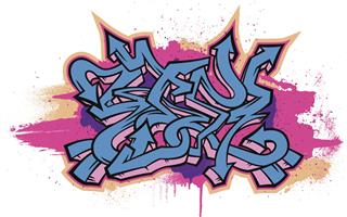 Graffiti Themed Illustration