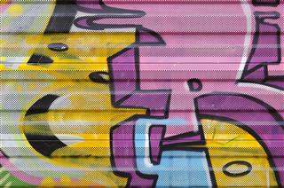 Detail Of Graffiti