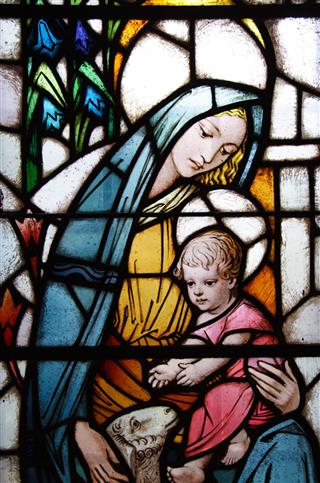 Mary And Child Jesus