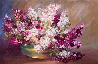 Bouquet Of Lilac Painting