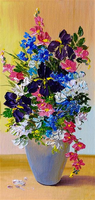 Flowers Oil Painting