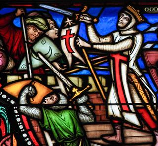 First Crusade Stained Glass