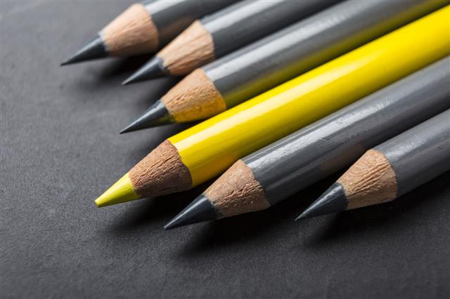 Yellow Color Pencil