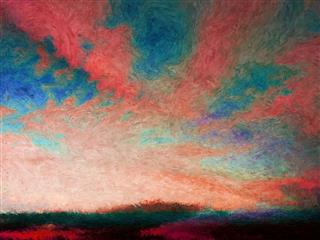 Impressionist Skyscape