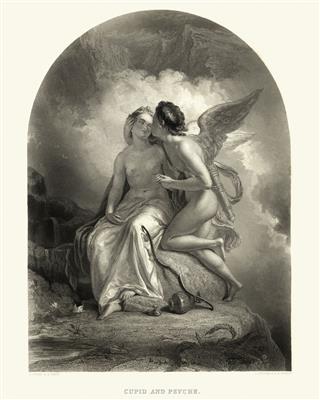 Painting Of Cupid And Psyche