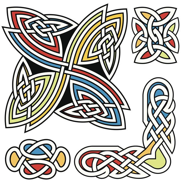 Ornamental Design Series Celtic Style