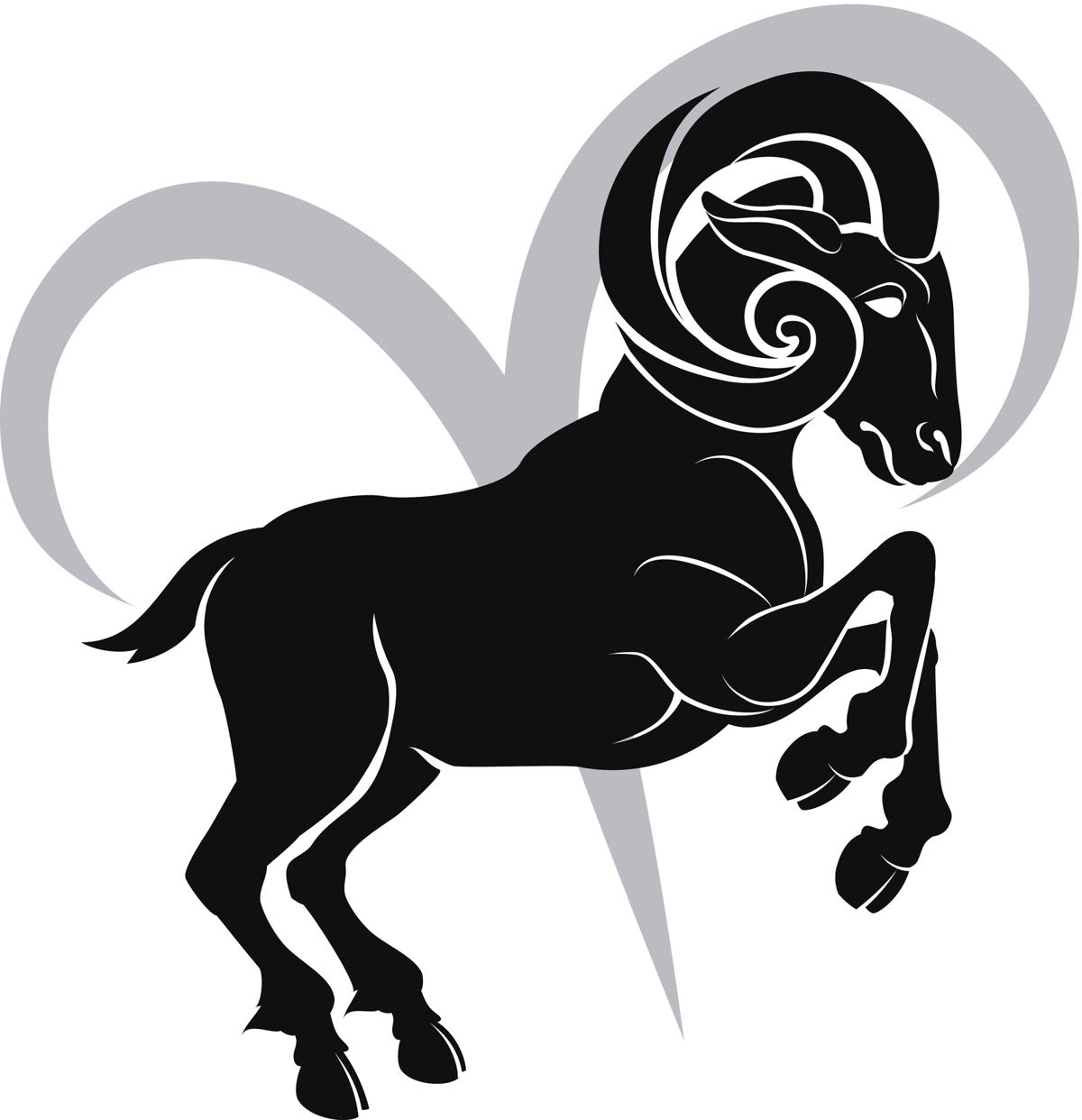 1200 160824317 Black Aries Astrology Sign 