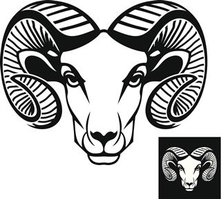 Ram head logo
